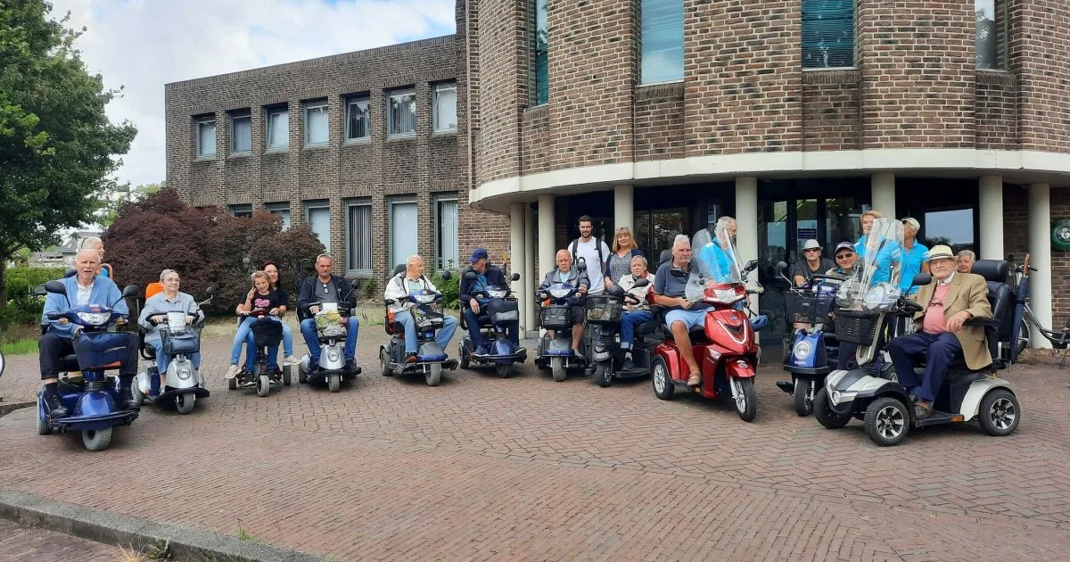 Foto van Scootmobieltocht Schinnen